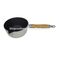 yellow enamel coating cast iron cookware